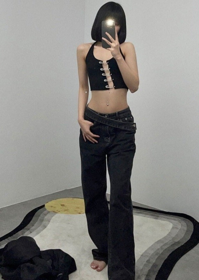 Crop Top With Pins