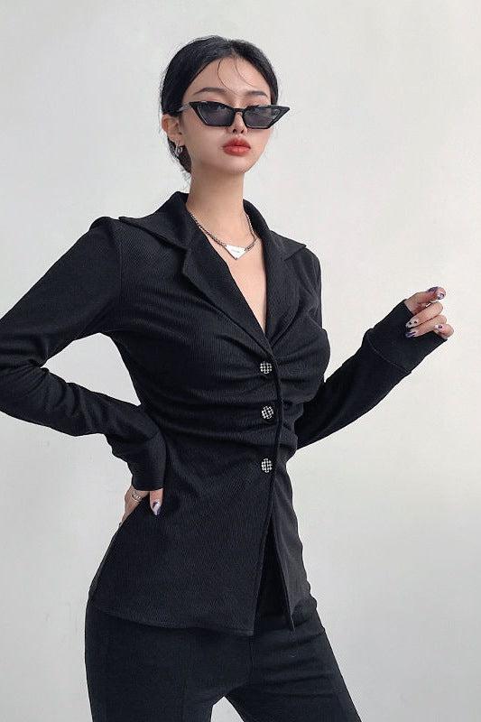 Long Sleeve Buttoned Down Shirt