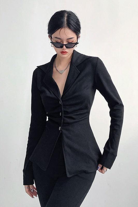 Long Sleeve Buttoned Down Shirt