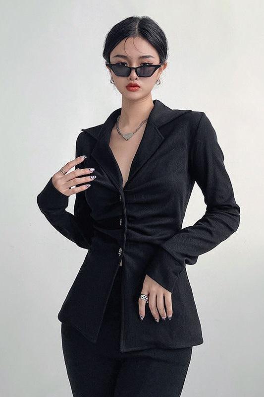 Long Sleeve Buttoned Down Shirt