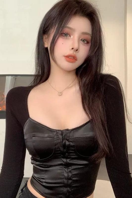 Low Square Neck Top
