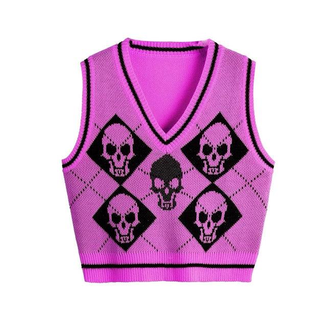 Skull Dance Vest Top