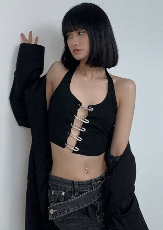 Crop Top With Pins