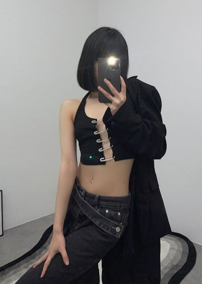 Crop Top With Pins