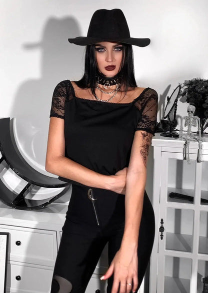 Slim Square Neck Top