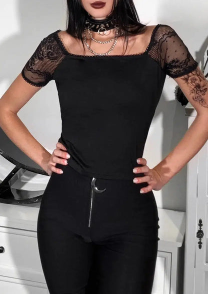 Slim Square Neck Top