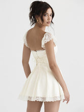 Load image into Gallery viewer, Ruffled Sleevless Corset Dress
