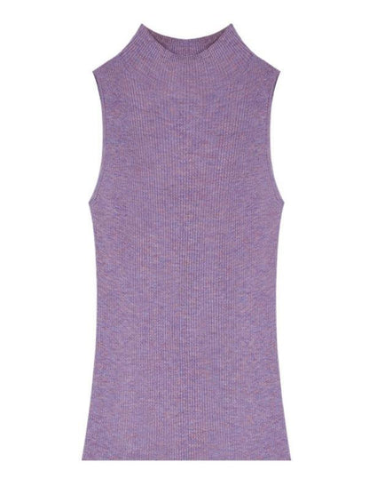 Sleeveless Turtleneck