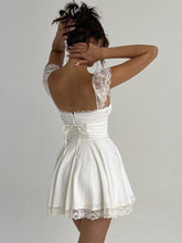 Load image into Gallery viewer, Ruffled Sleevless Corset Dress

