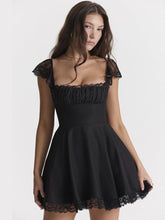 Load image into Gallery viewer, Ruffled Sleevless Corset Dress
