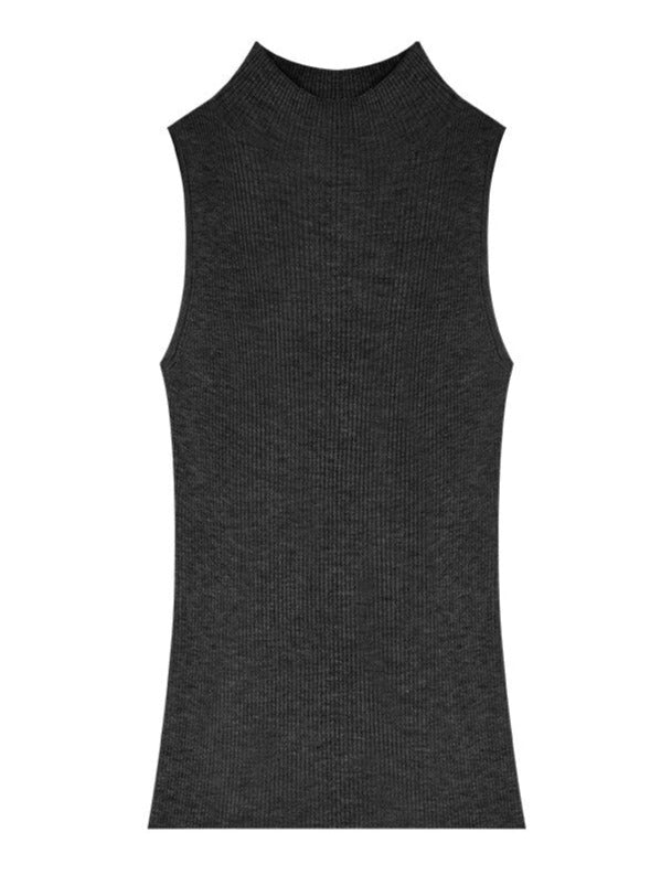 Sleeveless Turtleneck