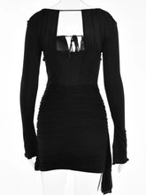 Load image into Gallery viewer, Spaghetti Strap Women&#39;s Sexy Black Dress
