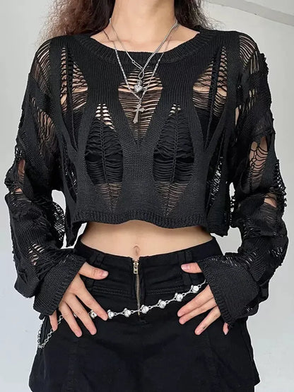 Grunge Vintage Sexy Top