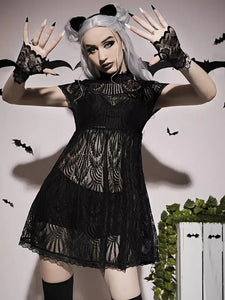 See Through Sexy Mall Mini Dress