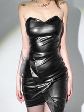 Load image into Gallery viewer, Sexy Tube Black Dress
