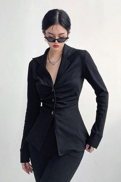 Long Sleeve Buttoned Down Shirt