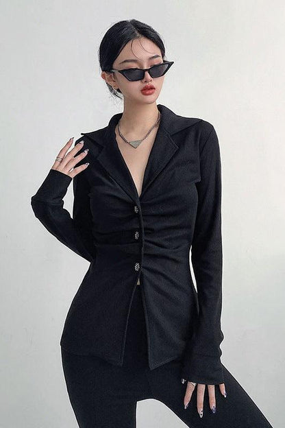Long Sleeve Buttoned Down Shirt