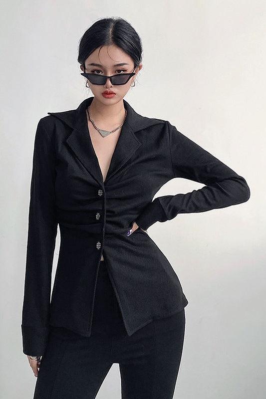 Long Sleeve Buttoned Down Shirt