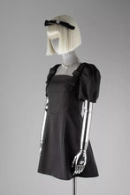 Load image into Gallery viewer, Vintage Puff Sleeve Mini Dress
