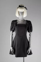 Load image into Gallery viewer, Vintage Puff Sleeve Mini Dress
