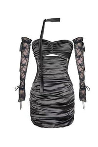 Solid Party Bodycon Dress