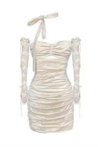 Solid Party Bodycon Dress