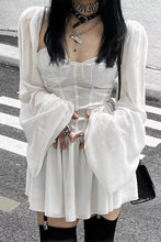 Load image into Gallery viewer, Lotus Leaf Sleeve Dress
