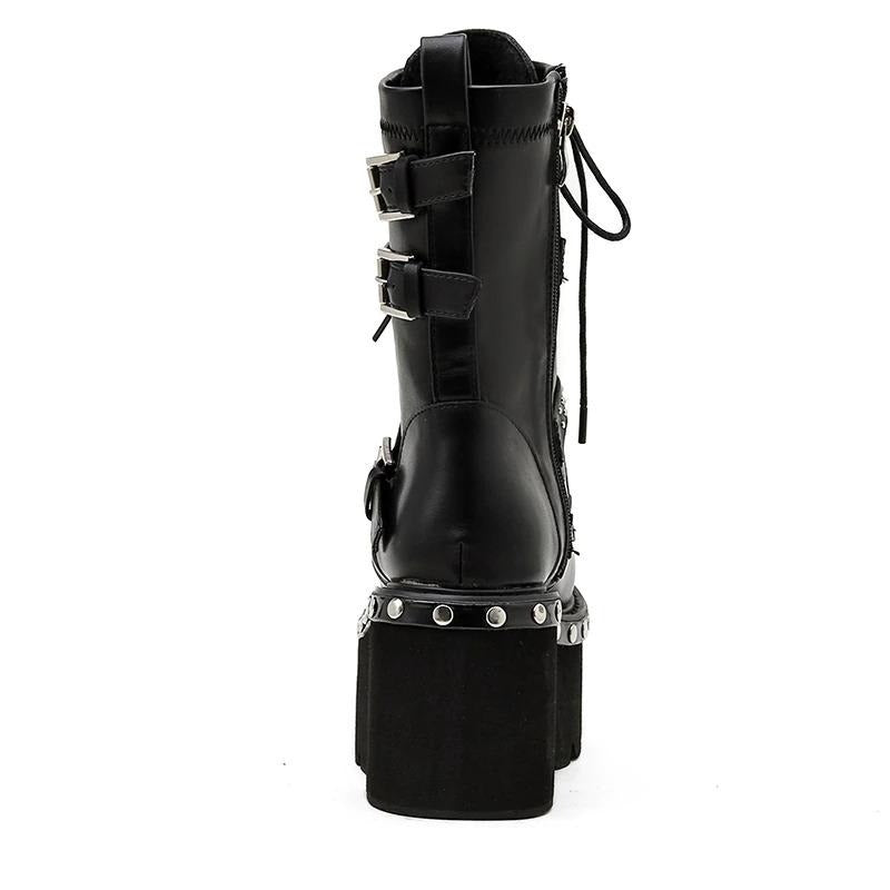 Savage Platform Boots - Vellarmi