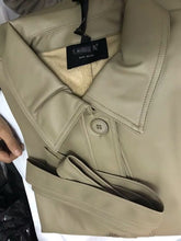 Load image into Gallery viewer, Secret Power Long Pu Leather Jacket
