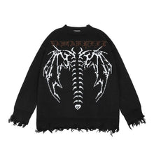 Load image into Gallery viewer, Harajuku Devil Wings Sweater
